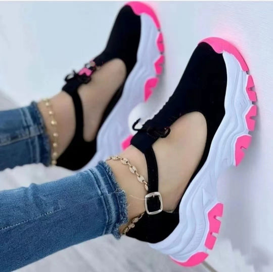 Damen Sportliche Sneaker mit flexibler Sohle R&B