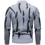 Herren modischer Sweatpullover mit einzigartigem grafischem Muster