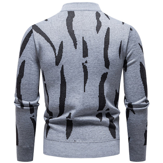Herren modischer Sweatpullover mit einzigartigem grafischem Muster R&B