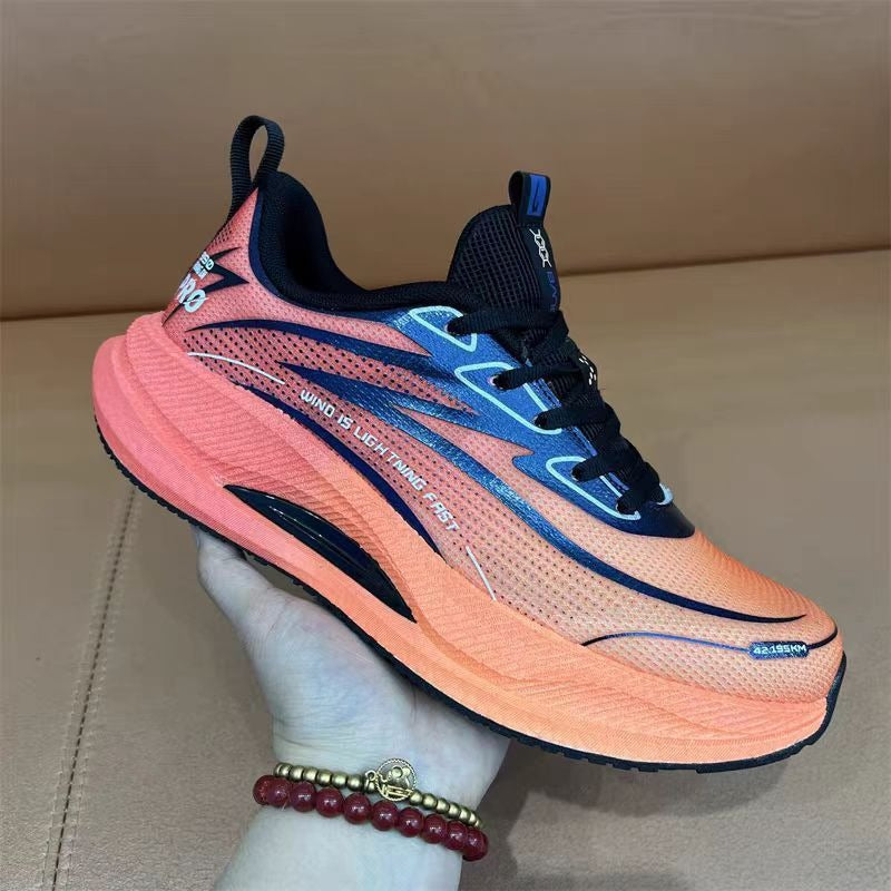 Damen Hochleistungs-Laufschuhe mit atmungsaktiver Oberflächenstruktur und flexibler Dämpfungstechnologie