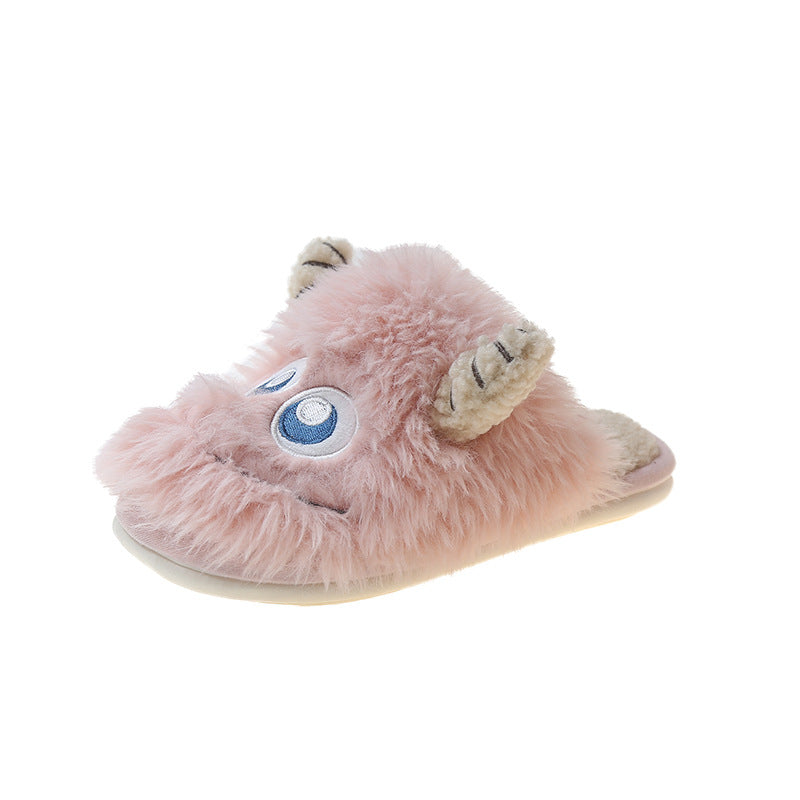 Damen Flauschige Hausschuhe mit tierischem Design R&B