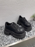 Damen Modische Chunky Sneakers mit robuster Plateau-Sohle