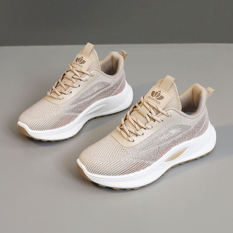 Damen Atmungsaktive Freizeitschuhe mit dämpfender Laufsohle und elastischem Obermaterial R&B