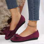 Damen Ballerinas mit elegantem Schleifendetail R&B