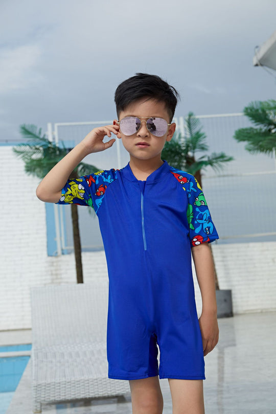 Jungen UV-Schutz Schwimmanzug R&B