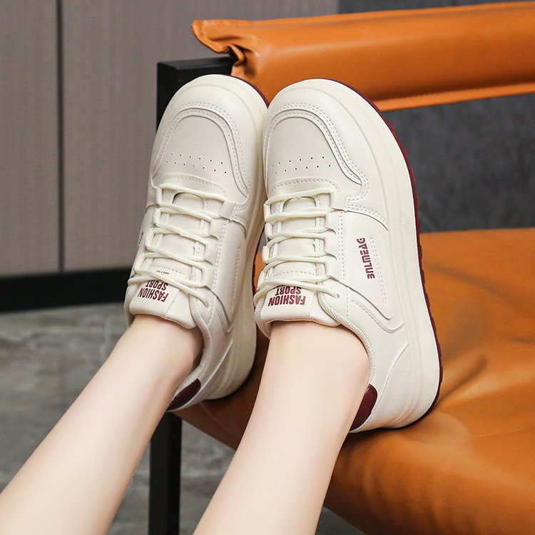 Damen modische Sneakers mit weichem Obermaterial und stoßdämpfender Sohle R&B
