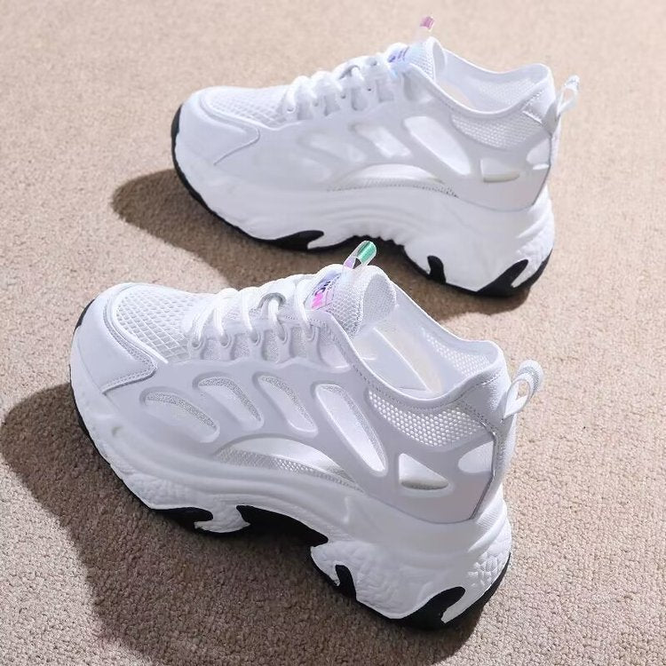 Damen Sportliche Sneakers mit atmungsaktiver Mesh-Oberfläche und komfortabler Dämpfung R&B