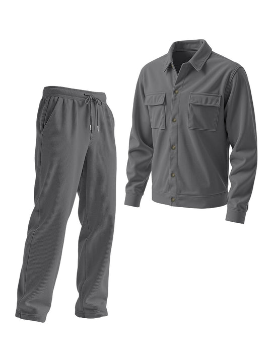 Herren Freizeitjacke und Jogginghose Set R&B