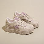 Damen Plattform Sneakers mit auffälligem Design und gepolsterter Sohle R&B