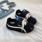 Damen Sportliche Sneakers mit verspieltem Tierdesign und flexiblem Obermaterial