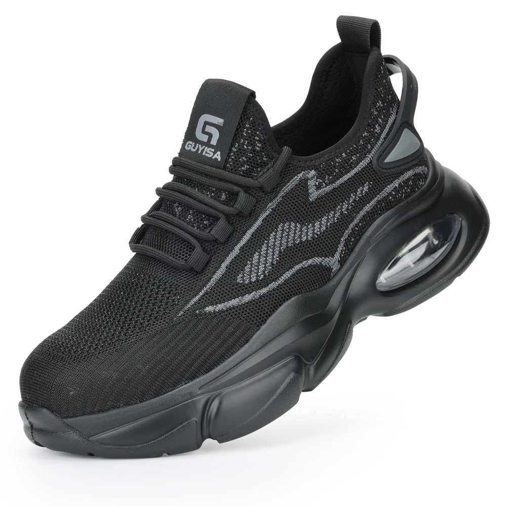 Herren moderne Lifestyle-Sneakers mit stoßdämpfender Luftpolstersohle und atmungsaktivem Obermaterial R&B