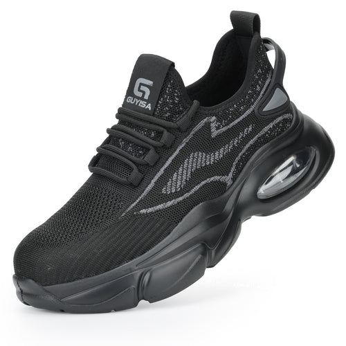 Herren moderne Lifestyle-Sneakers mit stoßdämpfender Luftpolstersohle und atmungsaktivem Obermaterial R&B