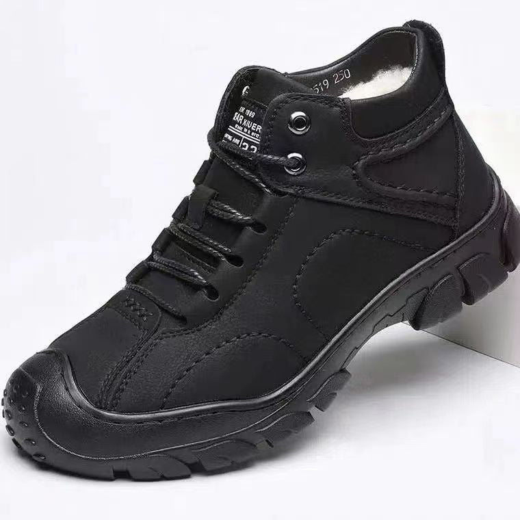 Damen Abenteuerliche Outdoor-Stiefelette mit rutschfester Laufsohle und warmem Innenfutter R&B