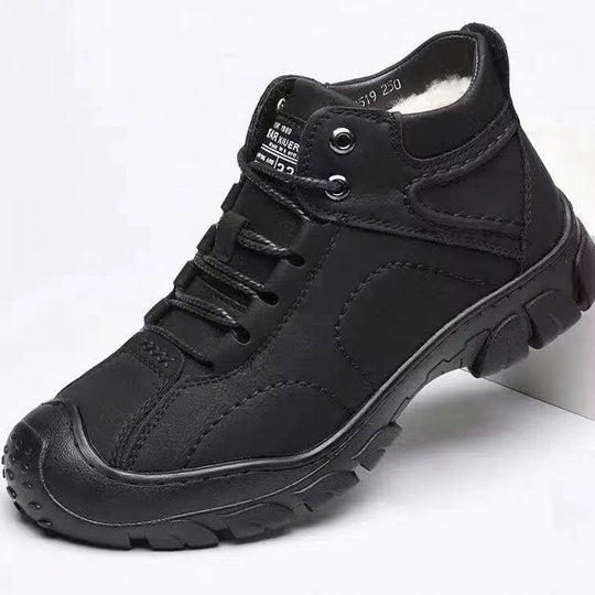 Damen Abenteuerliche Outdoor-Stiefelette mit rutschfester Laufsohle und warmem Innenfutter R&B