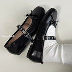 Damen Ballerinas mit dekorativem Schleifenakzent und verstellbarem Riemen R&B