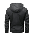 Herren wetterfeste Leichtjacke mit innovativem Kapuzensystem R&B