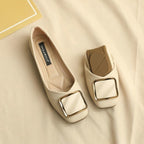 Damen Ballerinas mit elegantem Schnallenakzent