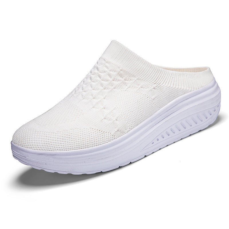Damen Komfortable Slip-On Clogs mit atmungsaktivem Obermaterial R&B