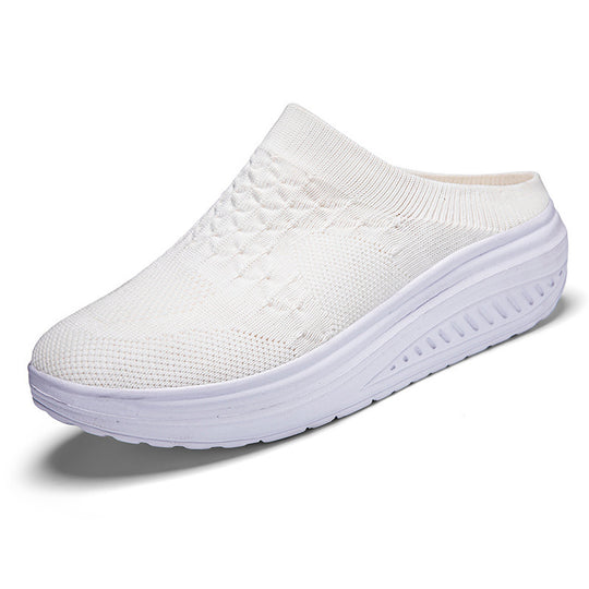 Damen Komfortable Slip-On Clogs mit atmungsaktivem Obermaterial R&B