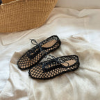 Damen Netzschuhe mit Schnürung und atmungsaktiver Sohle