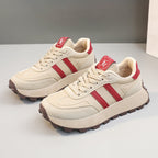 Damen Sportliche Sneakers mit rutschfester Profilsohle und stylishem Design R&B