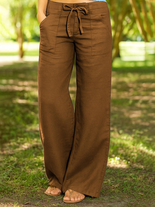 Damen Bequeme Sommerhose R&B