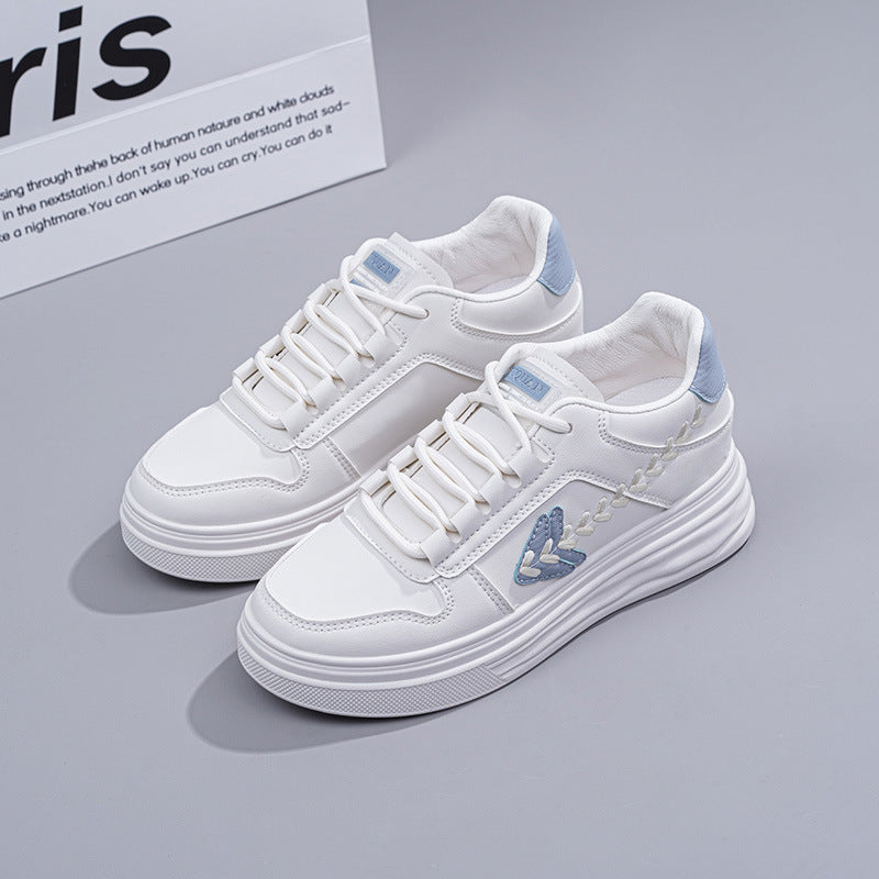 Damen Sportliche Plateau-Sneaker mit eleganten Details und atmungsaktivem Obermaterial R&B