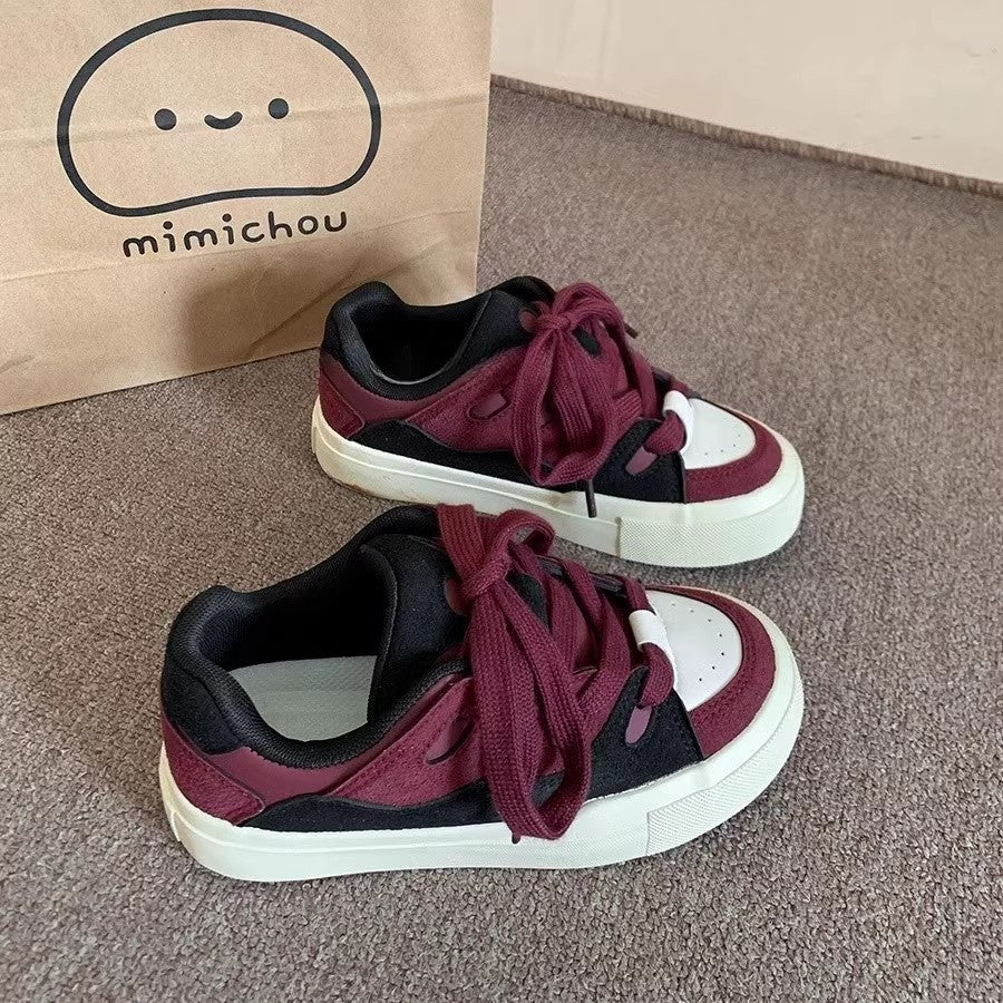 Damen modische Sneaker mit stilvollem Farbdesign R&B