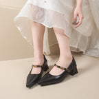Damen elegante Slingback-Pumps R&B