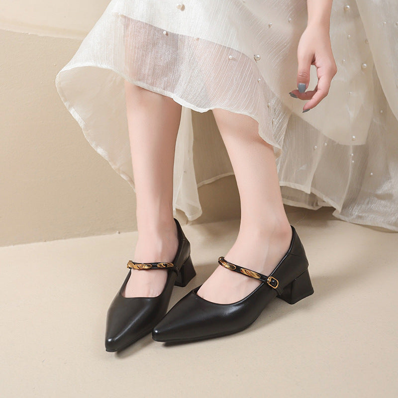Damen elegante Slingback-Pumps R&B