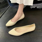 Damen elegante und atmungsaktive Ballerinas mit flexiblem Fußbett R&B