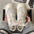 Damen modische Sneakers mit atmungsaktiver Oberflächenstruktur und dämpfendem Sohlenprofil R&B