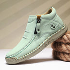 Herren Bequeme und modische Stiefeletten mit Reißverschluss R&B