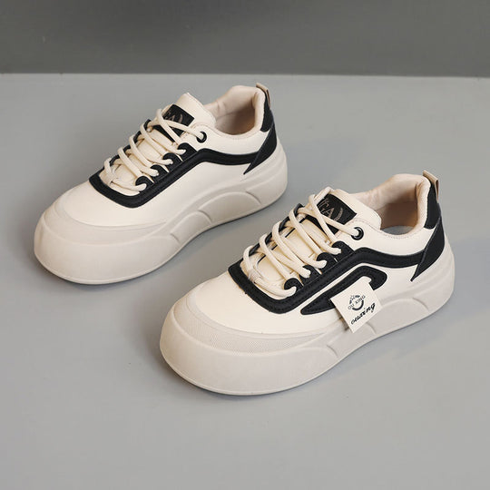 Damen Plateau Sneakers mit ergonomischer Dämpfung und rutschfester Sohle R&B