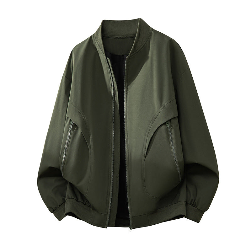 Damen Sportliche Bomberjacke mit praktischen Reißverschlusstaschen R&B