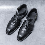 Damen Elegante und atmungsaktive Riemchen-Sandalen mit bequemer Innensohle R&B