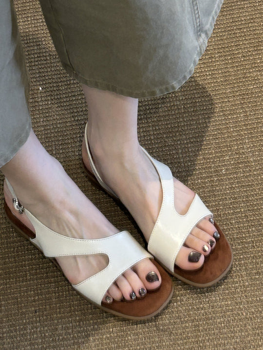 Damen Sandalen mit verstellbarem Riemen und anatomisch geformtem Fußbett R&B