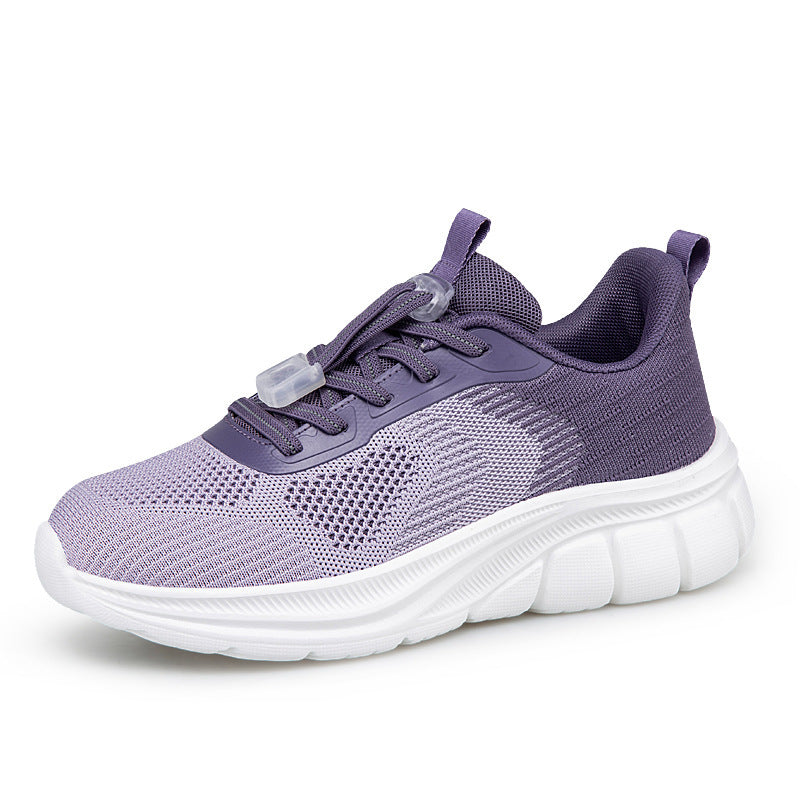 Damen Sportliche und atmungsaktive Laufschuhe mit innovativem Schnellschnürsystem R&B