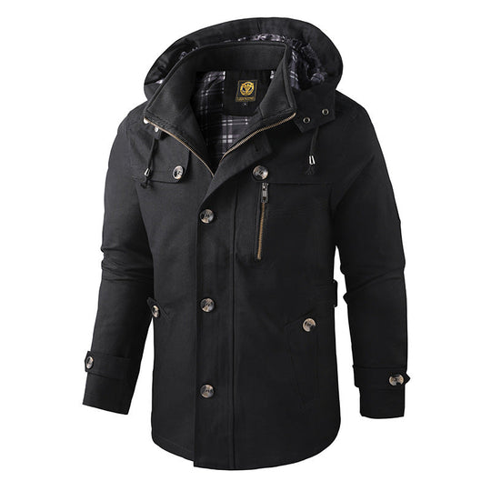 R&B | Lässige Jacke mit Kapuze