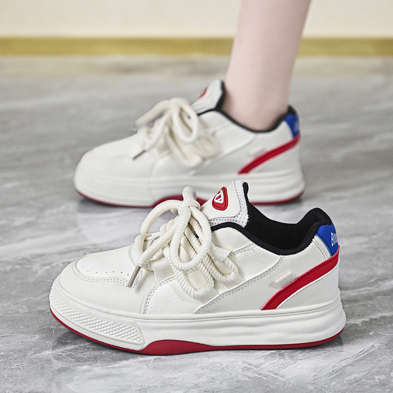 Damen Sportliche Sneakers mit dicker Laufsohle und atmungsaktivem Obermaterial R&B