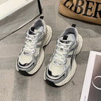 Damen Sportliche Mesh-Sneaker mit dämpfender Sohle und atmungsaktivem Obermaterial R&B