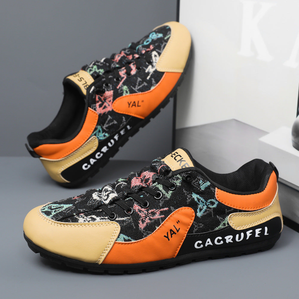 Damen Sportliche Sneakers mit kunstvollem Obermaterial und rutschfester Sohle R&B
