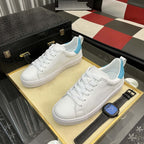 Damen sportliche Sneaker mit atmungsaktiver Oberflächenstruktur und rutschfester Sohle R&B