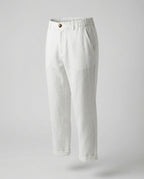 Damen Bequeme Chinohose mit umgeschlagenem Saum