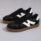 Damen Sportliche Sneakers mit strapazierfähigem Obermaterial und rutschfester Gummisohle R&B