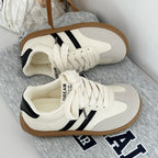 Damen Sportliche Sneakers mit weichem Obermaterial und atmungsaktiven Einsätzen R&B