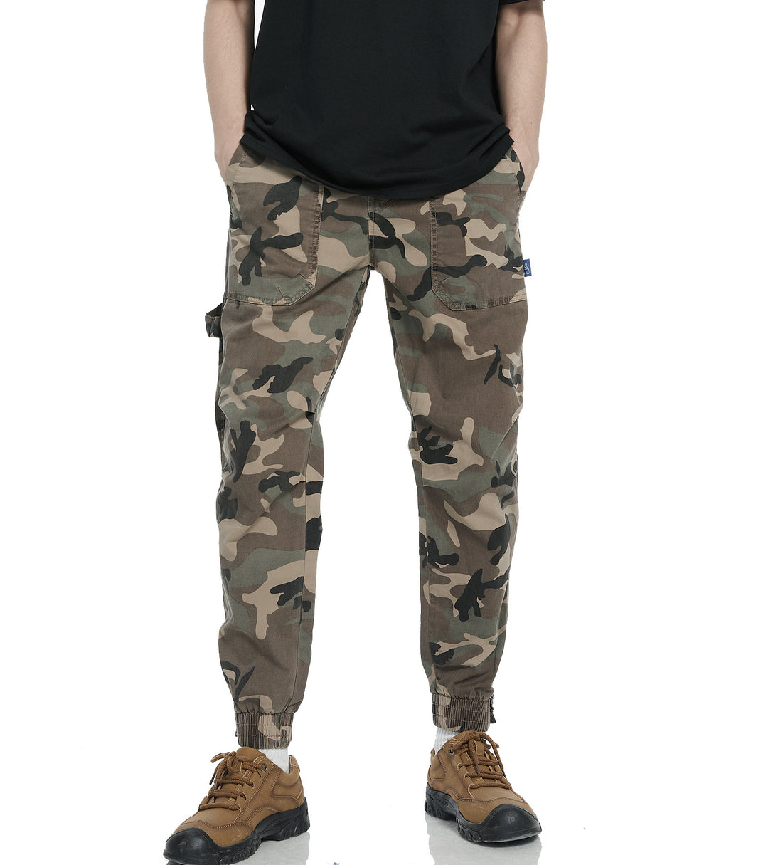 Herren Cargohose mit praktischen Taschen und Bündchen R&B