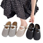 Damen Elegante und bequeme Hausschuhe mit modischem Netzdesign R&B