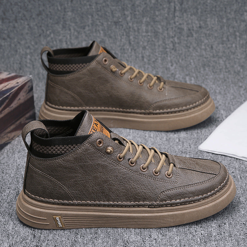 Herren modische Winterstiefel mit rutschfester Sohle und atmungsaktivem Innenfutter R&B