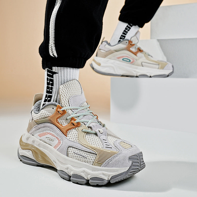 Damen Performance-Laufschuhe mit atmungsaktivem Mesh-Obermaterial und stoßdämpfender Sohle R&B